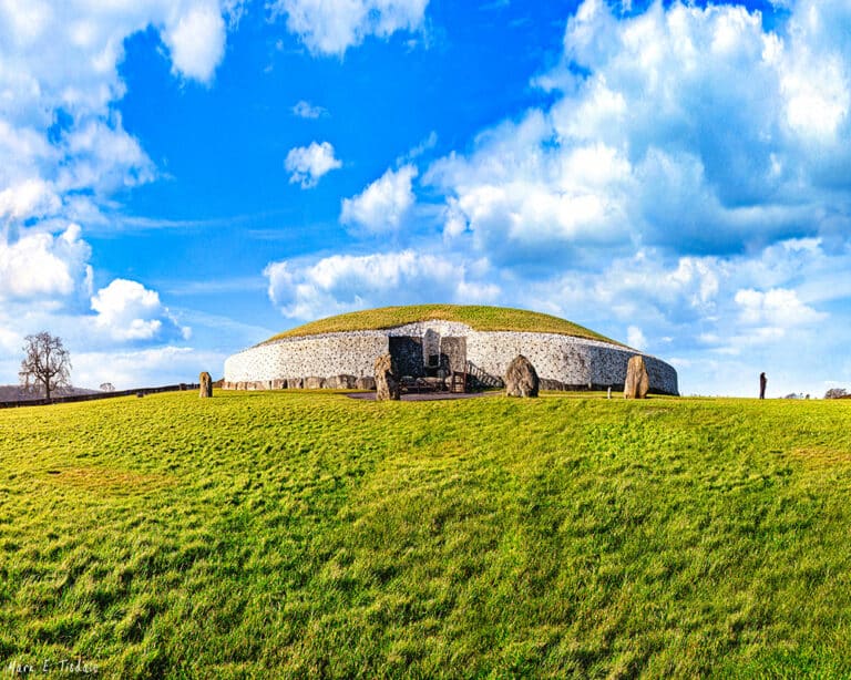 Prehistoric Ireland – Newgrange Passage Tomb Art Print