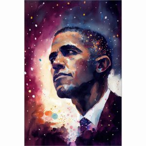 Rise Up - President Obama Art Print