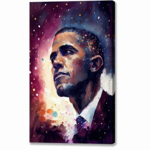 Rise Up - President Obama Canvas Print