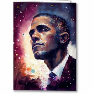 Rise Up - President Obama Greeting Card