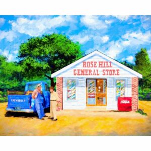 Simpler Times - Country Store Art Print