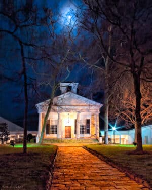 Roswell Presbyterian Church - Georgia Art Print