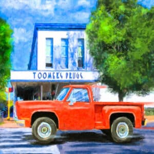 Auburn Landmark - Toomer's Art Print