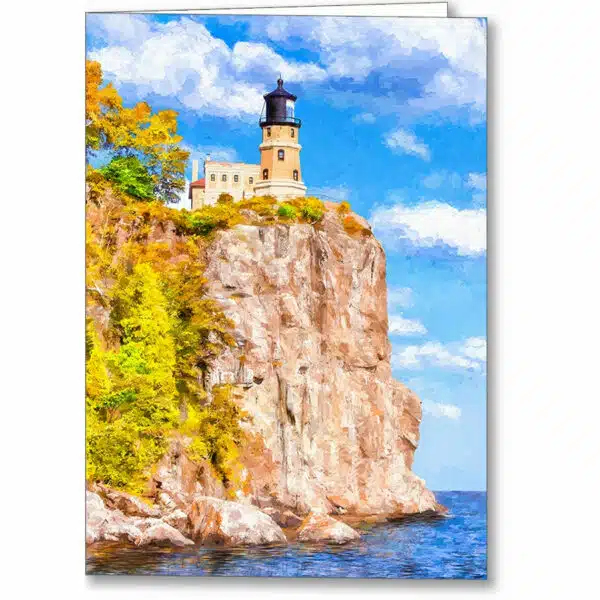 split-rock-lighthouse-fall-color-greeting-card.jpg