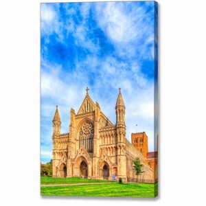 St Albans Abbey - Historic Cathedral Canvas Print