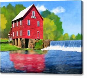 Starr's Mill - Georgia Canvas Print