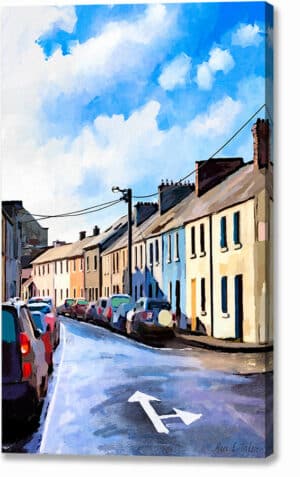 Streets of Galway - Sunny Ireland Canvas Print