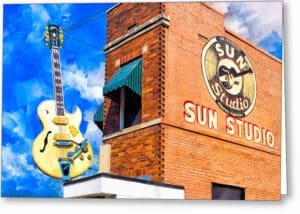 Sun Studio - Birthplace of Rock Music Greeting Card