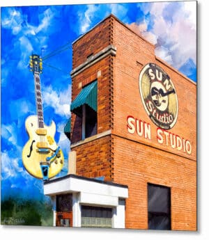 Sun Studio - Birthplace of Rock Music Metal Print