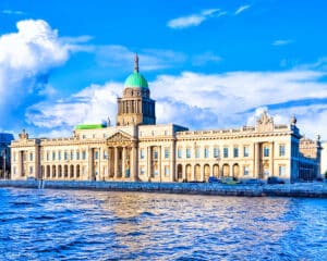 Georgian Dublin - Custom House Art Print