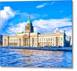 Georgian Dublin – Custom House Metal Print
