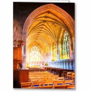The Lady Chapel - Historic St Albans Greeting Card