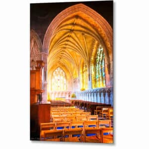 The Lady Chapel - Historic St Albans Metal Print