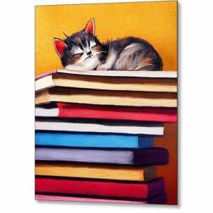 The Simple Things - Cat Metal Print