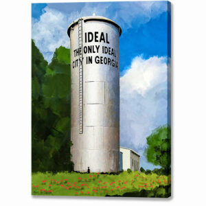 The Water Tower - Ideal Georgia Canvas Print