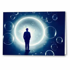 The Way - Luminescent Surreal Greeting Card
