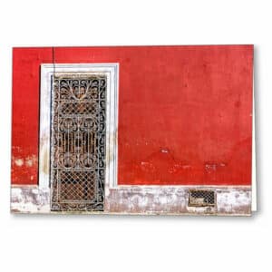 Traditional Mexican Architecture - Vibrant Merida Greeting Card