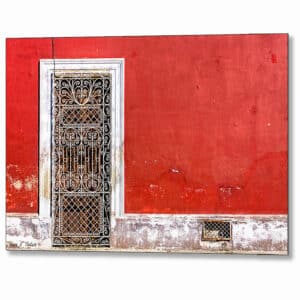 Traditional Mexican Architecture - Vibrant Merida Metal Print