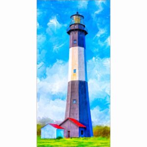 Tybee Island Georgia - Lighthouse Art Print