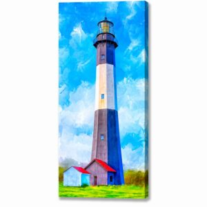 Tybee Island Georgia - Lighthouse Canvas Print