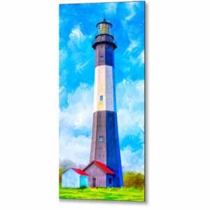 Tybee Island Georgia - Lighthouse Metal Print