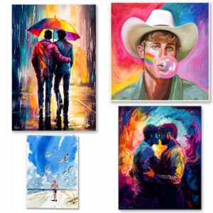 Gay Art for Home Decor & Gifts